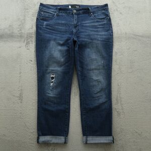 KUT from the Kloth Jeans Women's Size 12 Mid-Rise Catherine Boyfriend 27" Inseam